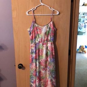 Summer, maxi, floral dress designed by jack